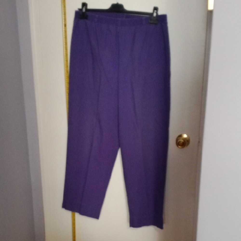 Vintage Tradition Sears Purple Ankle Cropped Pants